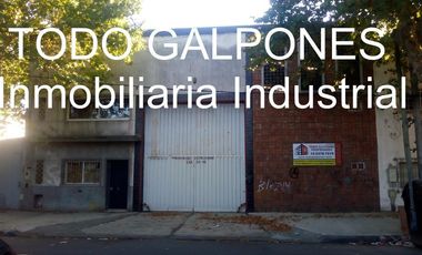 Galpón 660m2 S/lote 15x40 Parabólico 7m Alt Zonif: M2