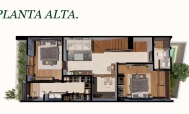 CASA TIPO TOWN HOUSE EN TEMOZÓN AL NORTE DE MERIDA