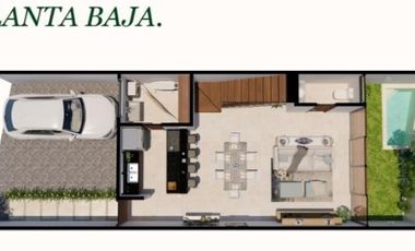 CASA TIPO TOWN HOUSE EN TEMOZÓN AL NORTE DE MERIDA