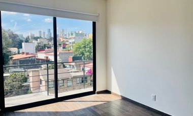 Departamento  en renta en santa fe