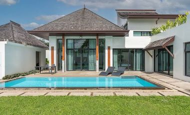 Rent a Soothing & Literary Villa:3BR/3B within Wings Villas in Phuket