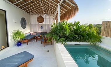 Departamento PH de lujo en venta Puerta Azul, Lúum Zama Tulum