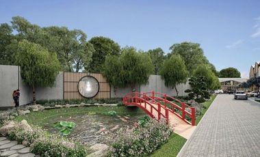 Townhouse mewah dekat Stasiun Jurangmangu, Pondok Aren siap huni, mulai dari 1.820 M Sj