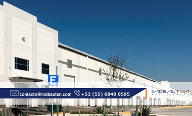 IB-EM0478 - Bodega Industrial en Renta en Tultitlán, 3,108 m2.