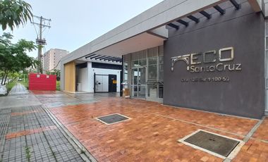 apartamento en arriendo en conjunto residencial eco santa cruz piso 6. Cod A14101