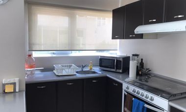 Departamento amueblado en Boca Tower en 2do piso. Dos cajones de estacionamiento