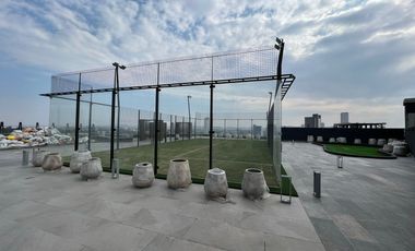 SE RENTA OFICINA TORRE INXIGNIA ANGELOPOLIS OBRA GRIS 56 M2