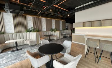 SE RENTA OFICINA TORRE INXIGNIA ANGELOPOLIS OBRA GRIS 56 M2