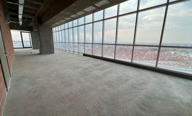 SE RENTA OFICINA TORRE INXIGNIA ANGELOPOLIS OBRA GRIS 56 M2