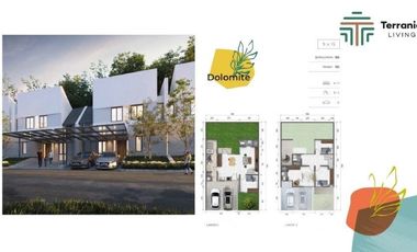Ciamik Mewah, Murah, Rumah 2 Lantai 400 jutaan, Terrania | Br148 G