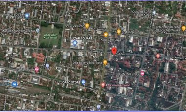 Tanah di Jl. A Yani Kota Blitar cocok untuk komplek ruko
