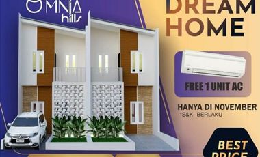 Rumah Dijual Di Pamulang, Omnia Hills Tangsel, 2 Lantai 500 Jutaan