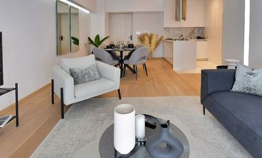 Condominio con gran terraza de 93 m2 techo alto, con amenidades: cine, alberca c