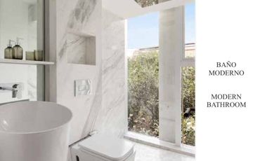 Condominio con gran terraza de 93 m2 techo alto, con amenidades: cine, alberca c