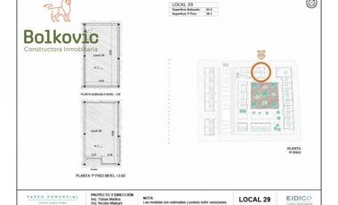 LOCAL 29 - PASEO COMERCIAL - COSTA ESMERALDA.