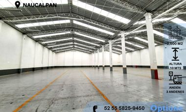 Amazing warehouse for rent in Naucalpan