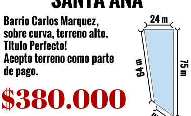 Casa en venta en Santa Ana, San Cosme