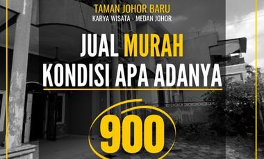Jual Murah Kondisi Apa Adanya - Dalam Komplek - Medan Johor