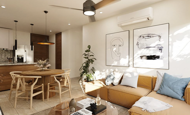 Departamento en Venta en Mérida, Veta, Temozón ( Mod. 2 Rec)