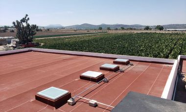 RENTA DE PLANTA CON 700 MTS. EN ZEMPOALA CON NORMATIVA ALIMENTARIA