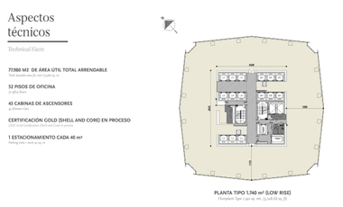 Oficina en Arriendo en Esquina de Avenida Andrés Bello con Nueva Tobalaba.
