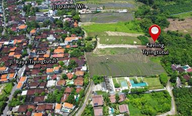 Tanah Kavling 500m2 Los Sungai View Sawah di Tiying Tutul Canggu