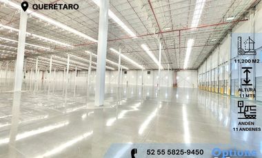 Rent in October industrial warehouse in Querétaro