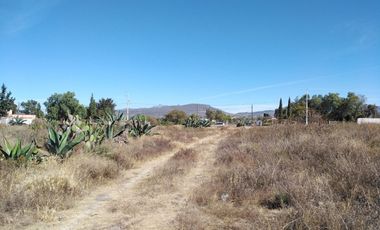 VENTA terreno San Agustín Tlaxiaca excelente ubicación ideal  CONSTRUIR UN LOCAL