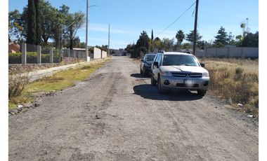 VENTA terreno San Agustín Tlaxiaca excelente ubicación ideal  CONSTRUIR UN LOCAL