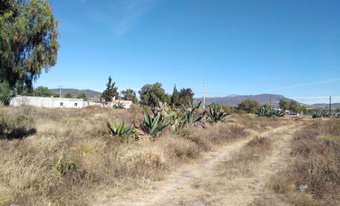 VENTA terreno San Agustín Tlaxiaca excelente ubicación ideal  CONSTRUIR UN LOCAL