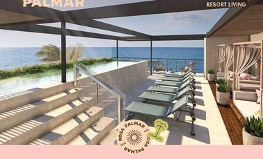 PREVENTA DEPTOS AMUEBLADOS ROSA PALMAR, SISAL PTO. MOD A, 2 HAB Y TERRAZA DIC 24