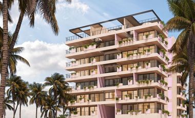 PREVENTA DEPTOS AMUEBLADOS ROSA PALMAR, SISAL PTO. MOD A, 2 HAB Y TERRAZA DIC 24