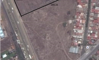 Terreno comercial en renta sobre libramiento junto a FAME manantiales $250,000