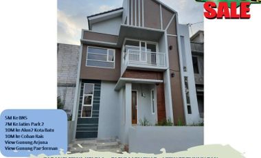 Rumah Villa Dijual Di Batu Malang Tipe 57 Udara Sejuk & Dingin