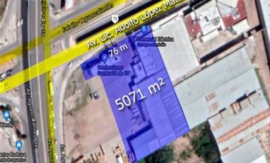 Terreno en Venta Av. López Mateos, Ags. 5071 m²