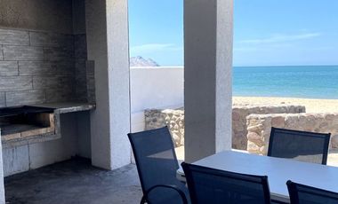 BAHÍA DE KINO, CASA TORTUGA, ORILLA DE PLAYA, RENTA $6,000 NOCHE