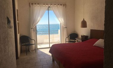 BAHÍA DE KINO, CASA TORTUGA, ORILLA DE PLAYA, RENTA $6,000 NOCHE