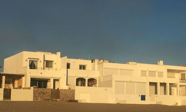 BAHÍA DE KINO, CASA TORTUGA, ORILLA DE PLAYA, RENTA $6,000 NOCHE