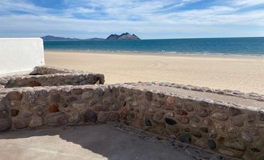 BAHÍA DE KINO, CASA TORTUGA, ORILLA DE PLAYA, RENTA $6,000 NOCHE