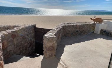 BAHÍA DE KINO, CASA TORTUGA, ORILLA DE PLAYA, RENTA $6,000 NOCHE