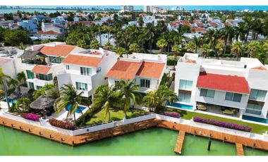 Casa en renta de 4 recámaras en Isla Dorada Zona Hotelera Cancún