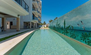 Departamento en Venta AMUEBLADO  Olea Beach, Chicxulub Puerto ( D. A1)