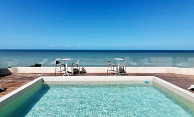 Departamento en Venta AMUEBLADO  Olea Beach, Chicxulub Puerto ( D. A1)