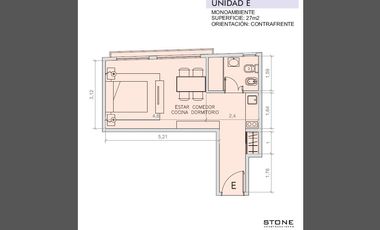 Departamento de 1 ambiente en Venta en Villa crespo