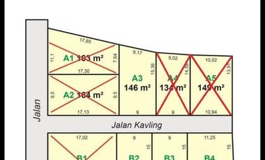 Kavling Perumahan Sedayu Indah, Bonus Jalan Pribadi 5m