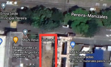 ARRIENDO de LOTES en DOSQUEBRADAS