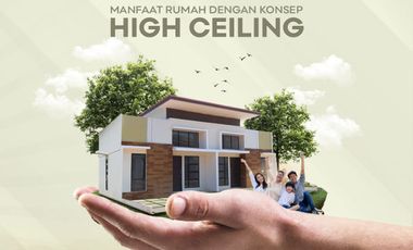 Rumah Tipe 45 - Konsep High Ceiling