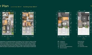 Townhouse mewah dengan Konsep Resort dan Villa diKembangan, Jakarta Barat