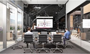 Oficina en renta de 1,622m2  obra gris en zona Santa María, Mty NL