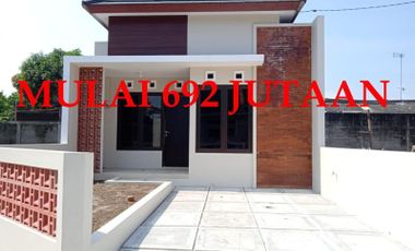 Paling Murah!! Rumah Baru Siap Huni Dekat Pusat Kota Yogyakarta